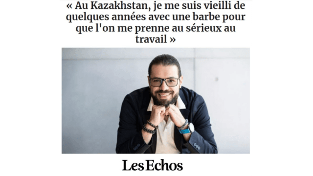 Article about Doncho Penchev (PGE 2010) in Les Echos